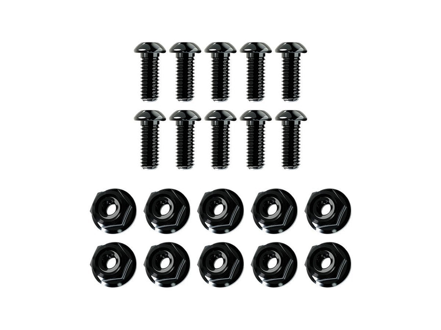 [WRS] - Windshield screw set M4x10 mm with nuts – view 1