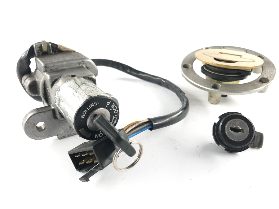 Cagiva Mito 125 Evo 8p [1996] - Castle Set Accendition Lock and Fuel Lid