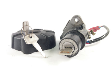 Yamahe DT 125 4BL [1997] - Castle Set Lock serbatoio serbatoio serbatoio - 0